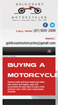 Mobile Screenshot of goldcoastmotorcycles.com
